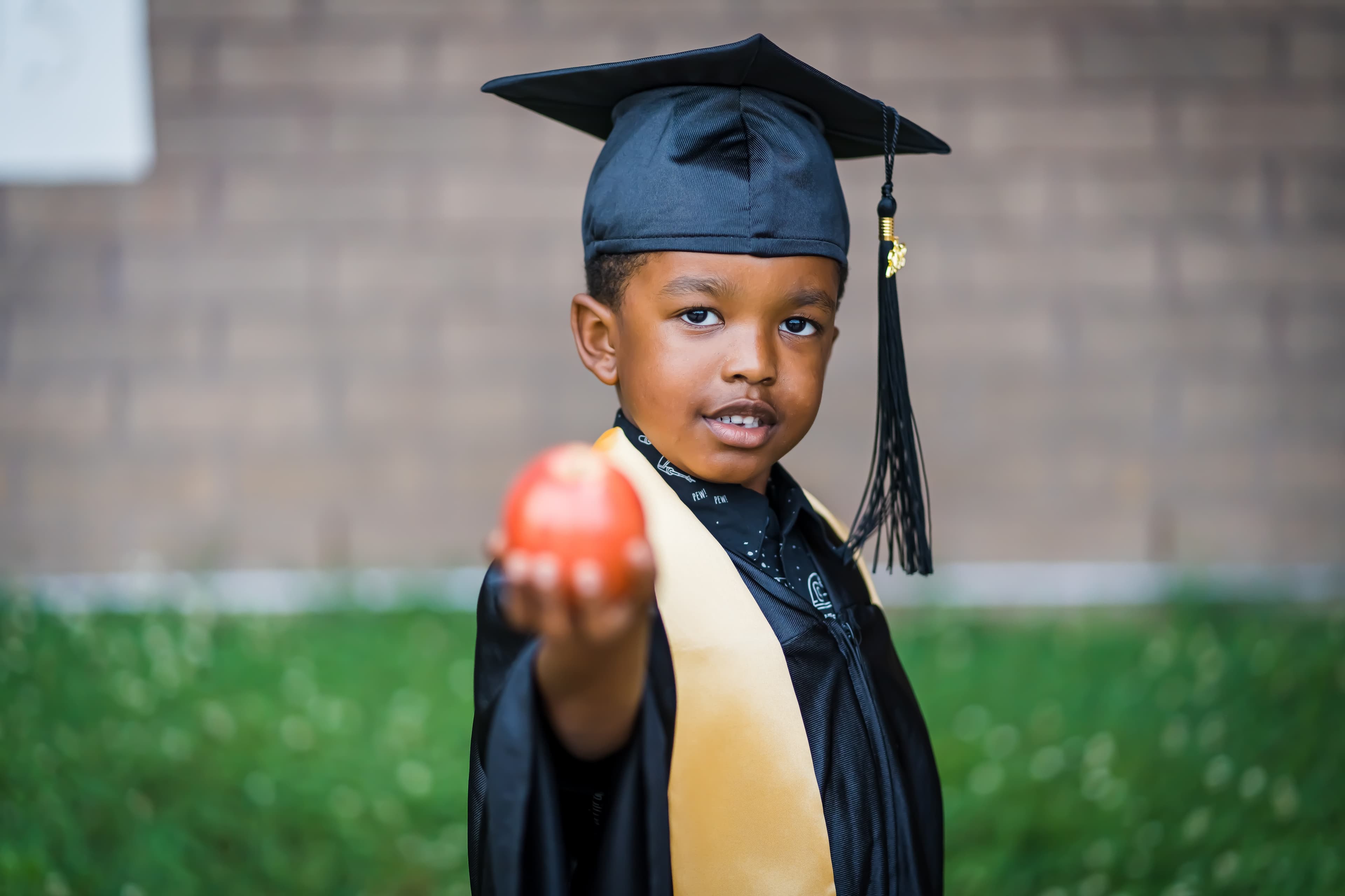 A child studying, supported by a structured education plan